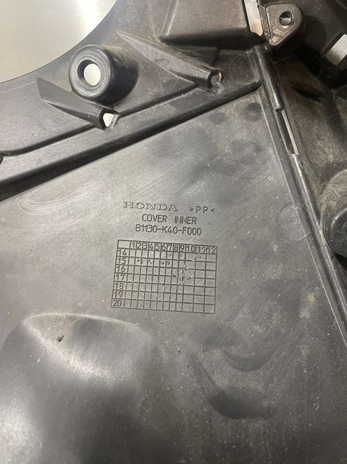 Hovedbilde Honda FORZA NSS 125 2017 Kne deksel indre