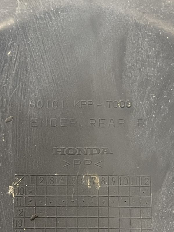 Honda CBR 125 2013 Underkåpe