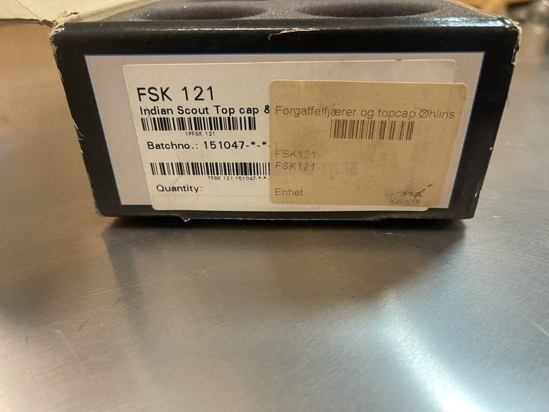 Indian Scout 1100 2016-2017 Fjærer framgaffel Öhlins 