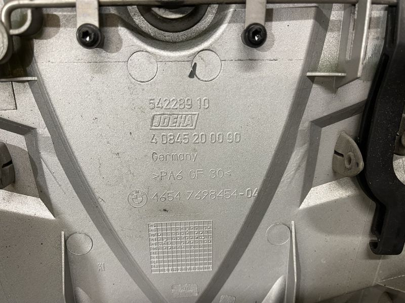 BMW R1200 GS 2011 Koffertplate